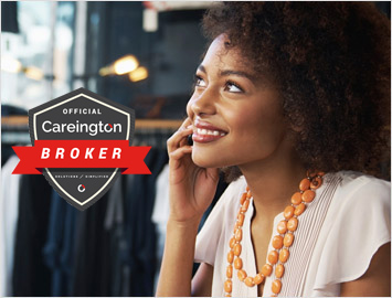 African lady Smailing.